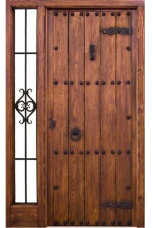 Puerta Exterior más fijo lateral modelo Seegovia